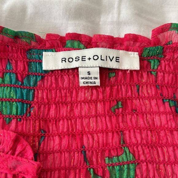 Rose+Olive Top - Picture 2 of 2